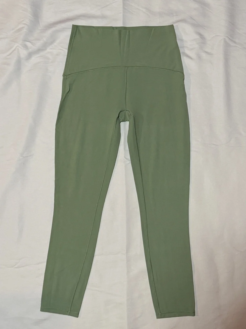 Ivivva High-Waist Green Leggings Size 14 (Girls)